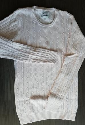 Dievčenský biely pulóver., 164