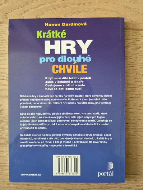 Kniha n. gardinová - krátké hry pro dlouhé chvíle, 