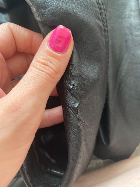 Koženková bunda, tally weijl,34