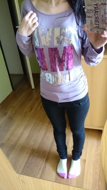 Dlhšie tričko s filtrami, m