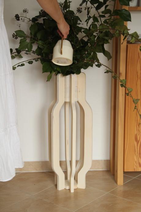 Drevená váza zo sashe.sk, 