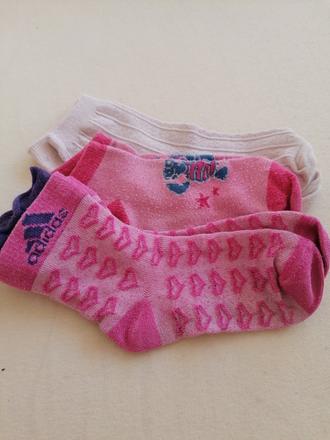 3 ks ponozky, adidas,32