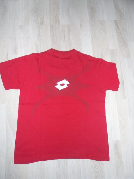 Červené tričko lotto/italian sport design/, lotto,164