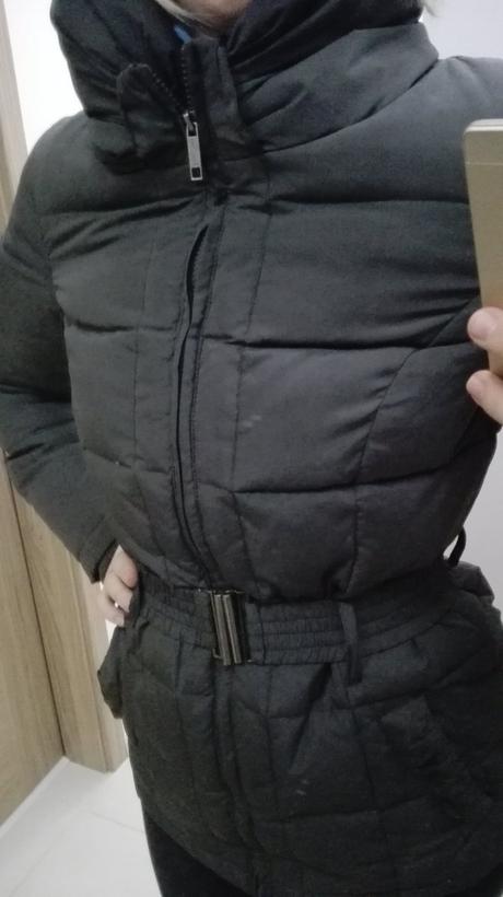 Zimná páperová bundička, s