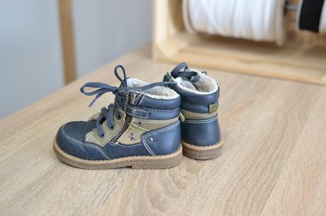 Detské khaki čižmy 22, 22