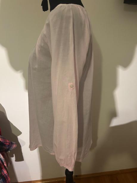 Blúzka svetloružová, okay,34