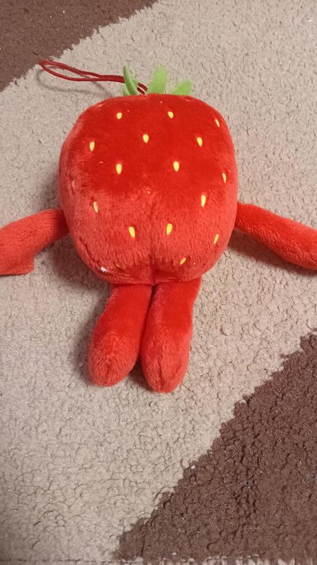 Plyšák billa jahoda, 