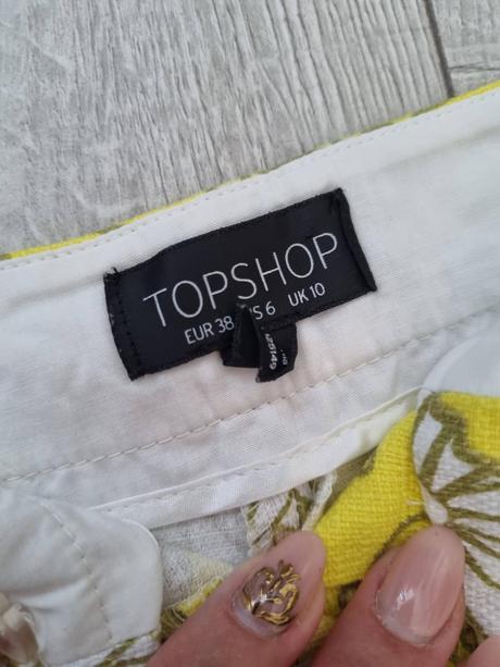 Kvietkované šortky č.38, topshop,38