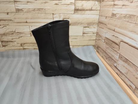 Rieker 38 - dámske kožené zateplené čižmy, rieker,38