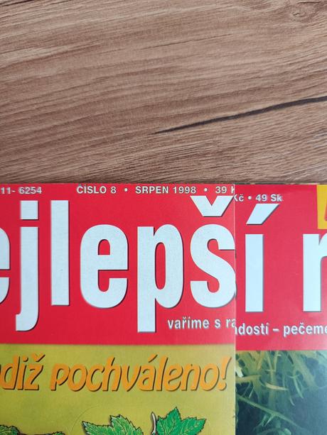 Casopis nejlepsi recepty 8/1998, 
