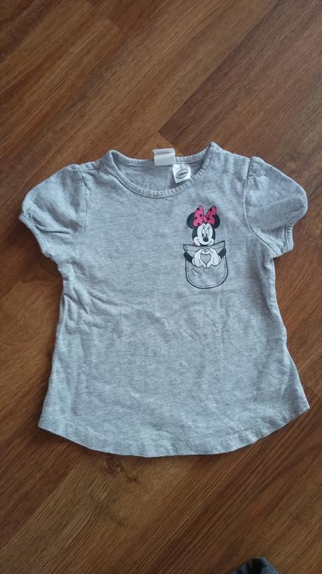 Tricko minnie, h&m,86