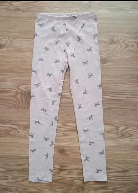 Levanduľové legíny, hm, 134, h&m,134