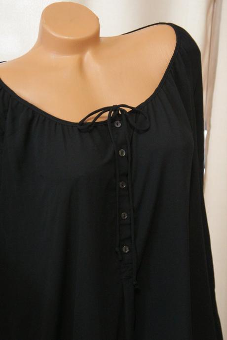 Čierna blúzka xxl, xxl