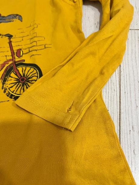 Tričko s dlhým rukavom 122/128 3+1, 122