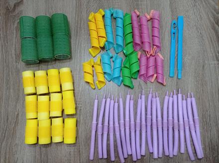 Mix natáčiek na vlasy - 55 kusov,