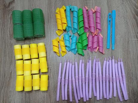 Mix natáčiek na vlasy - 55 kusov, 