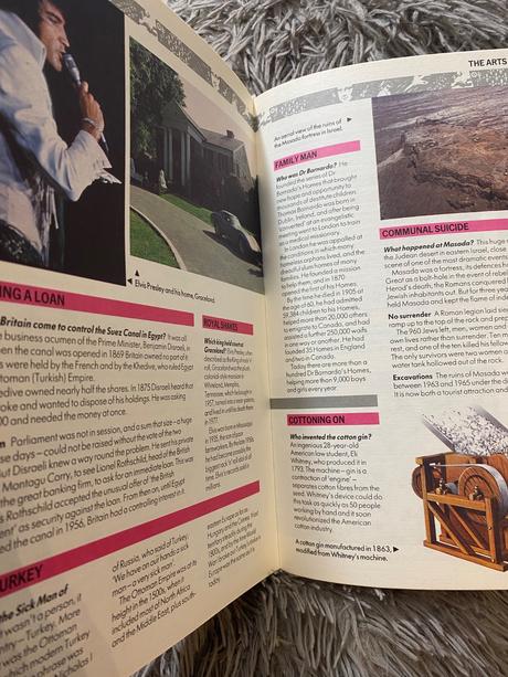 Stará retro encyklopédia the giant book of facts,