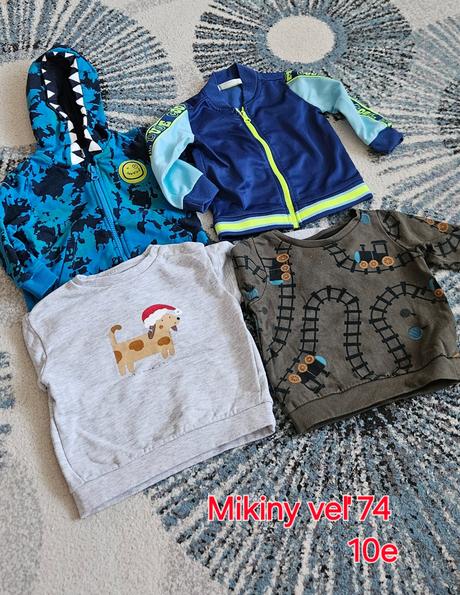 Balík oblečenia, 68–80