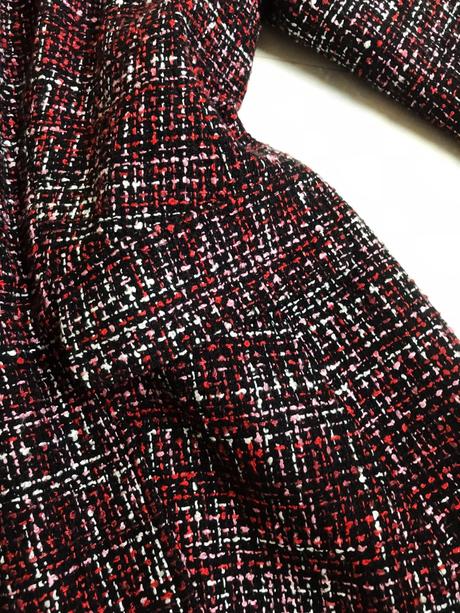 Luxusné buklé sako, xl