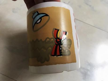 Hrnček s indikátorom tepla, 