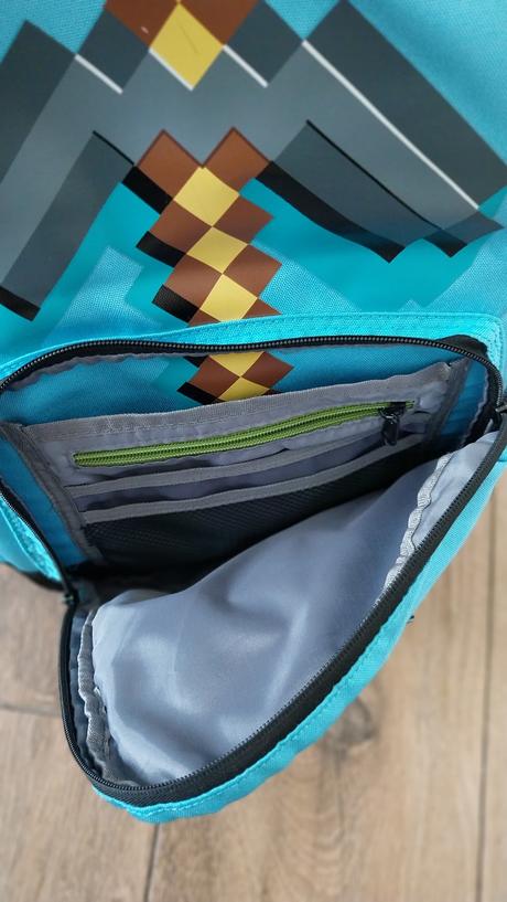 Batoh, skolska taska minecraft,