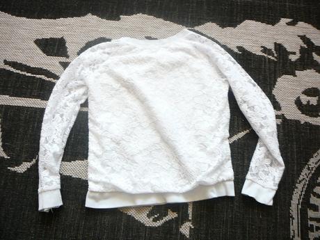 Dievcenska mikina stylova, h&m,134