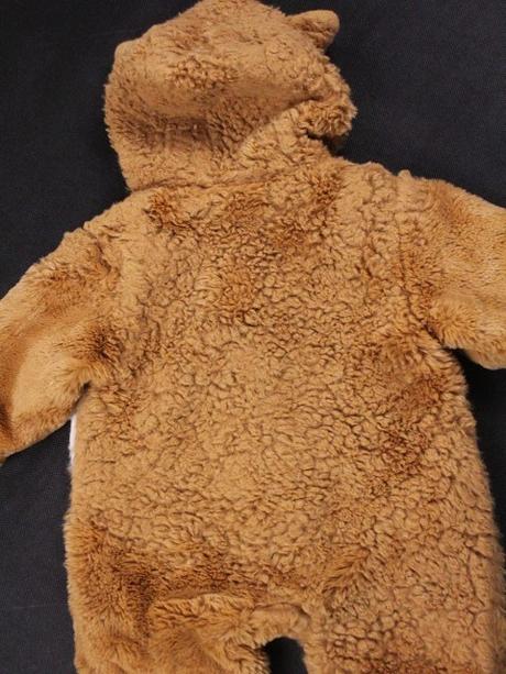 Líškový huňatý overal next veľ. 6-9 mes., next,74