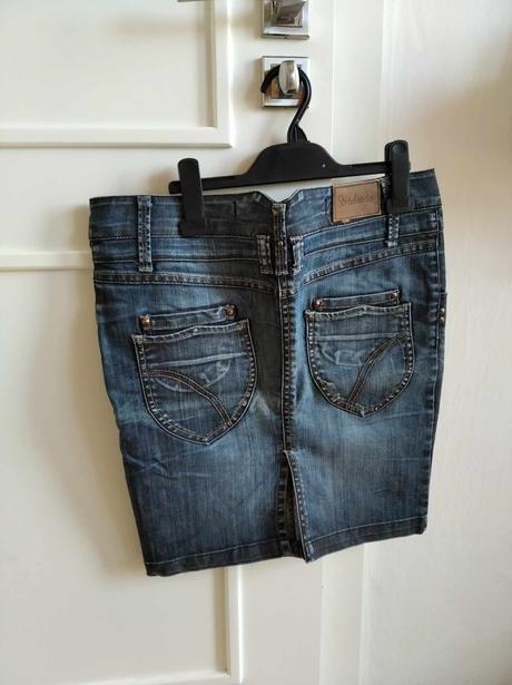 Dámska rifľová sukňa stradivarius, stradivarius,38