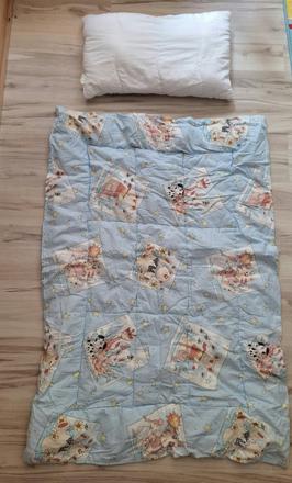 Vankúš a paplón do postieľky, šírka (cm): 80,dĺžka (cm): 120