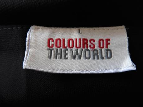 Slávnostný top, colours of the world,l