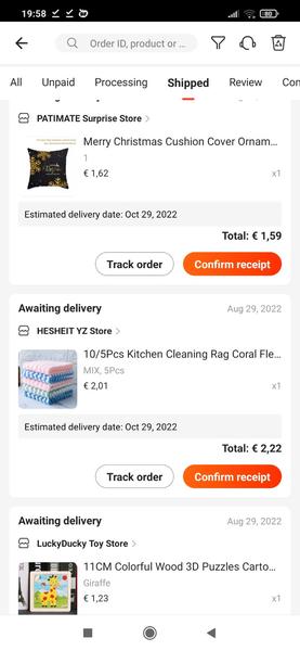 Pomoc s Aliexpress objednávkou