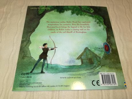 2x usborne the story of robin hood nsu19, 