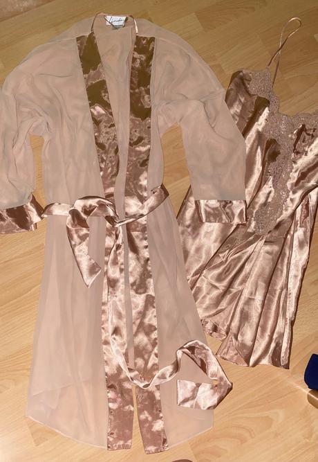 Nočná košeľa so županom, m