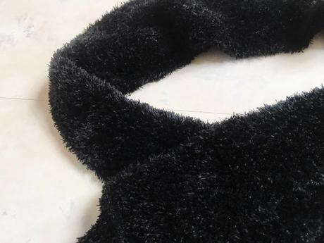 Luxusná kožušina - maxi šál, xxxl