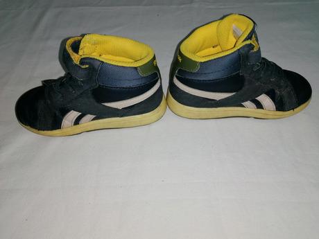 Kožené topánky reebok 22,5, reebok,22