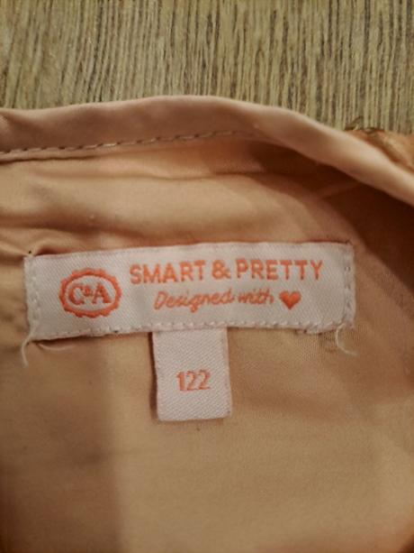 Flitrované šaty, c&a,122