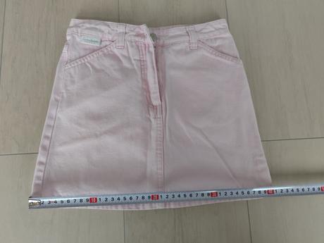 Predám dievčenskú rifľovú sukňu, h&m,134