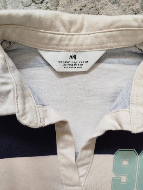 Tričká crop top h&m a reserved, h&m,134