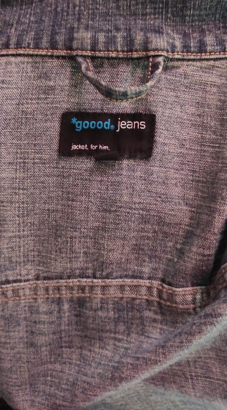 Bunda riflova džínsová, xl