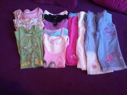 Diev. letné oblečenie rôzne značky 4 / 5 rokov., 104–116