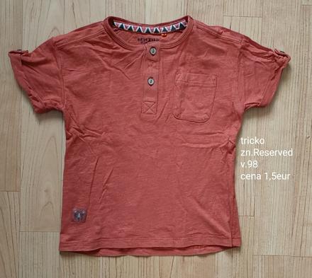 Tricko v.98, reserved,98