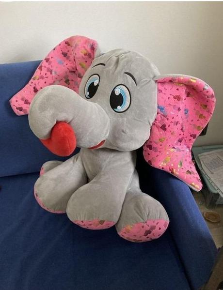 Plyšový slon, petra toys 55 cm,