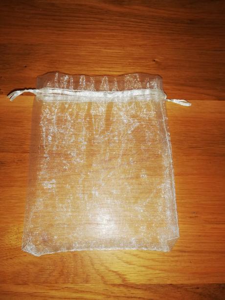 Darčekové vrecko z organzy, 