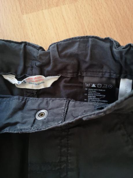 Tenké krátke nohavice, h&m,110