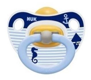 Nuk letexový cumlík classic 1ks, 0-6m, nuk