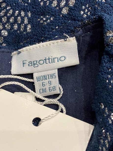 Dievčenské elegantné šaty fagottino (6-9 mes.), fagottino,68 / 74