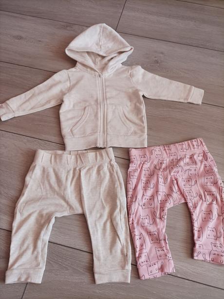 Zateplena mikina+2ks polodupaciek sinsay v. 68, sinsay,68