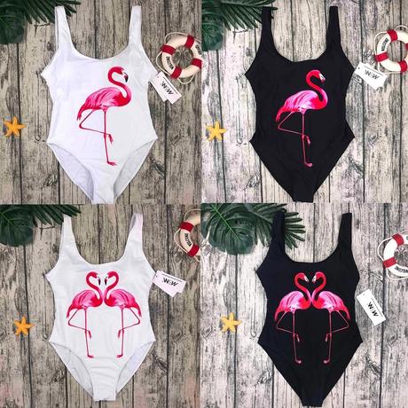 Plavky plameniak, l / m / s / xl