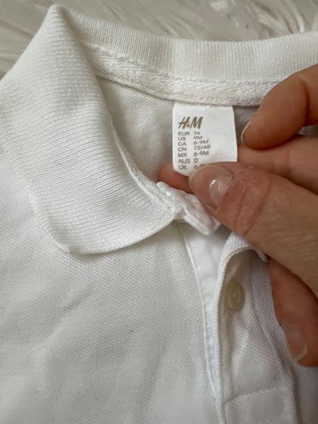 Polokošeľa h&m bez flakov a zmolkov, h&m,74