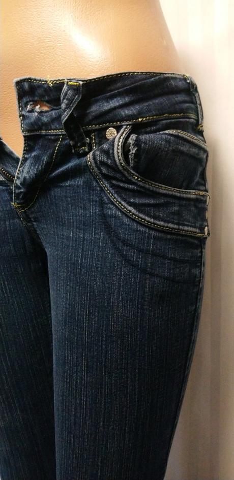 Dámske elastické rifle skinny, d.f.d. jeens, s